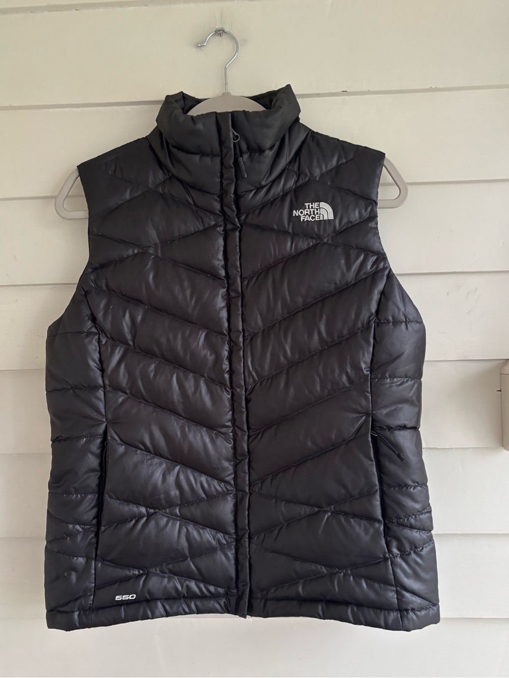 The North Face Women's Black 550 Down Filled Puffer Vest Jacket Women’s Size M